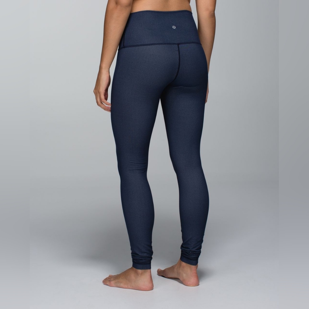 Lululemon Wunder Under Pant (Roll Down) Inkwell